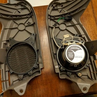 BMW 5.25" arka hoparlör adaptörü/braketi