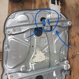 Hyundai I30 2007 - 2011 Cam Kriko Klipsi Fiberi 