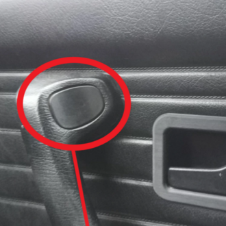 BMW E30 Ön kapı tutamacı kapağı