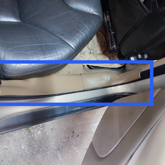 Volvo S60 2004 arka kapı eşik çıtası