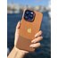 IPhone Spe- Eds Apple Logolu Leather Case