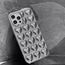 İPhone Metalik Kalpli Case 