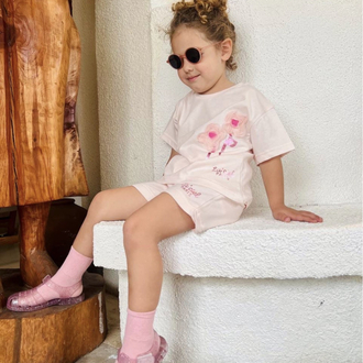 tüllü pink takım