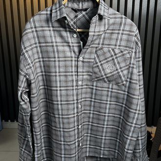 Ekose Oversize Özel Dikim Yazlık Gömlek
