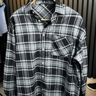 Ekose Oversize Özel Dikim Yazlık Gömlek