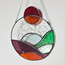 Gün Doğumu Dekoratif Vitray Panel