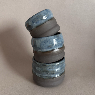 Wave Cup blue