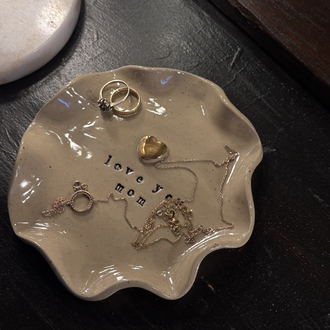 Love you mom jewellery dish
