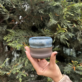 Wave Cup blue