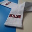 Netflix Desenli Beyaz Çorap