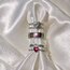 Silver Swarovski Heart