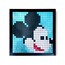 Mickey Mouse Mozaik Çocuk Kiti (Çerçeveli) 