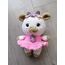 peluş süslü inek 