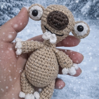 amigurumi sid anahtarlık 