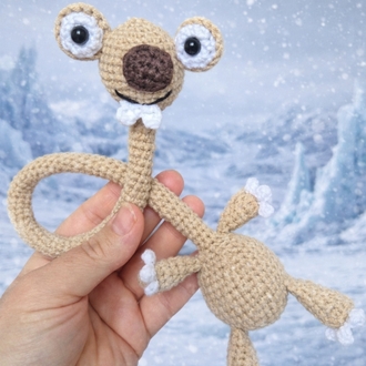 telli amigurumi sid direksiyon süsü uzun boy 20 cm