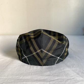 Vintage Burberry Tartan Beret