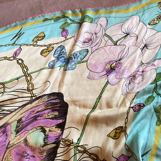 Vintage Matthew Williamson Silk Scarf