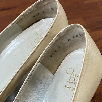 Vintage ‘80s Dior Souliers Heels
