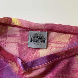 Vintage Versace Jeans Couture Transparan Top 