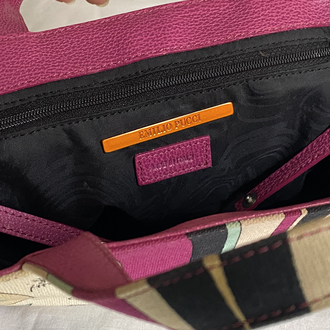 Vintage Emilio Pucci Canvas Handbag