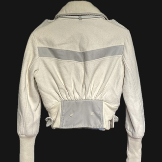 Vintage Diesel Premium Wool & Leather Jacket