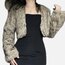 Vintage Morgan Crop Fur Coat Jacket