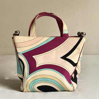 Vintage Emilio Pucci Canvas Handbag