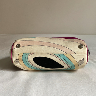 Vintage Emilio Pucci Canvas Handbag