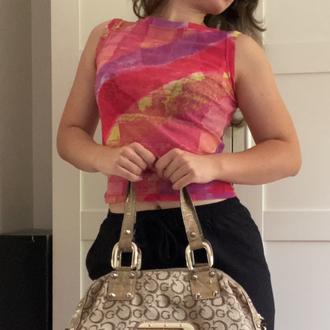 Vintage Versace Jeans Couture Transparan Top 
