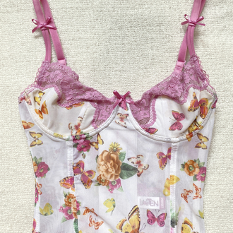 Vintage Loliten Butterfly Bustier
