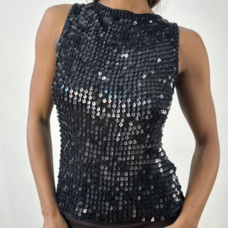 Vintage Sequin Top