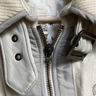 Vintage Diesel Premium Wool & Leather Jacket