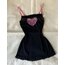 Vintage Heart Transparent Babydoll