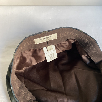 Vintage Burberry Tartan Beret