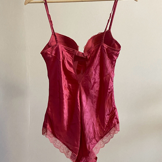 Vintage Victoria’s Secret Silk Bustier