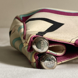 Vintage Emilio Pucci Canvas Handbag