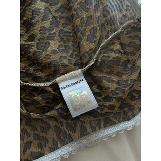 Vintage Dolce & Gabbana Leopard Top