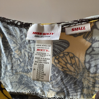Vintage Miss Sixty Butterfly Dress