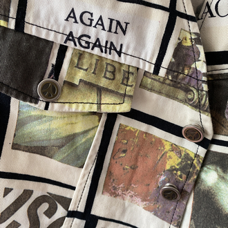 Vintage ‘90s Moschino Jeans Polaroid Print Vest