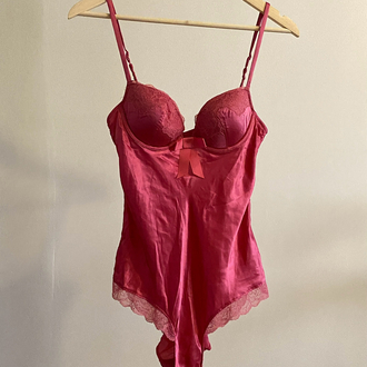 Vintage Victoria’s Secret Silk Bustier