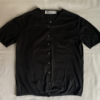 Vintage Burberrys Pearly Buttoned Top