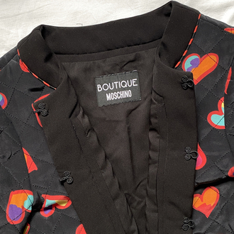 Vintage Moschino Boutique Heart Jacket