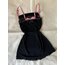 Vintage Heart Transparent Babydoll