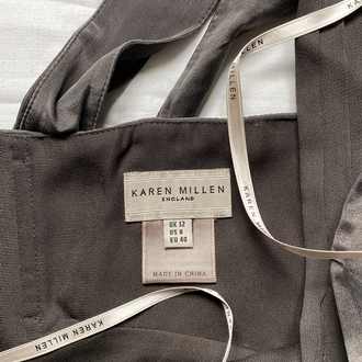 Vintage Karen Millen Silk Mini Dress