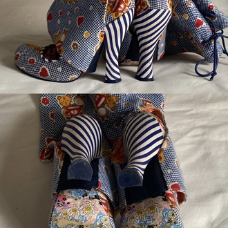 Vintage Irregular Choice Boot Heels