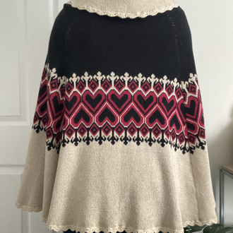 Vintage Betsey Johnson Poncho