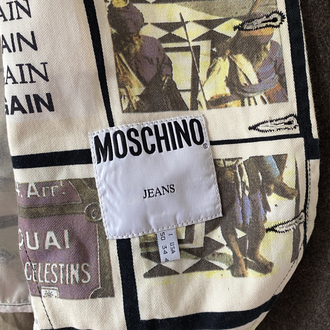 Vintage ‘90s Moschino Jeans Polaroid Print Vest