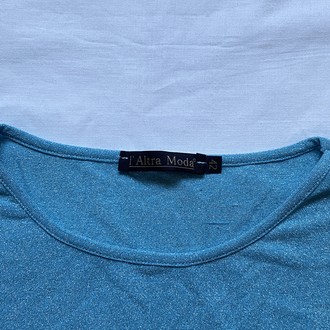 Vintage Italy Shimmery Top