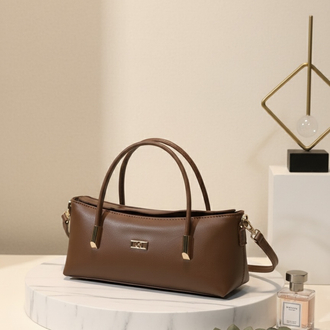 Taba Kadın El ve Omuz Çantası - Mini Baget Tasarım Modern Şık Çant