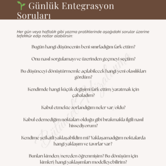 Öz Çalışma Kitapçığı